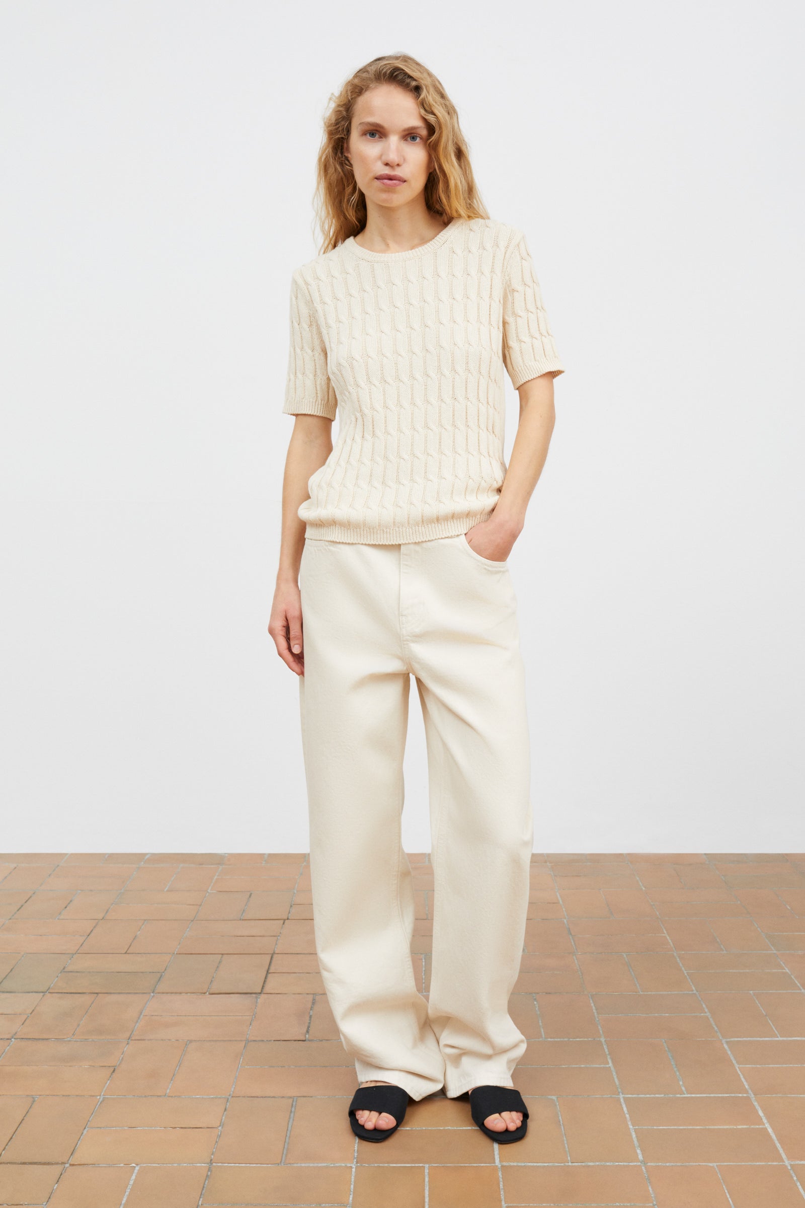 Skall Studio Cathrine tee Jumper Merengue